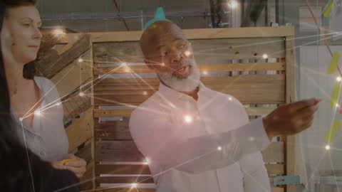 Dynamic Business Brainstorming with Connection Visualization