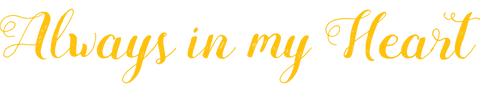 Always in My Heart Script Text Design Transparent Background - Download Free Stock Videos Pikwizard.com