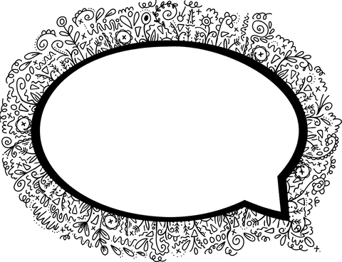 Decorative Speech Bubble on Transparent Background for Messages - Download Free Stock Videos Pikwizard.com