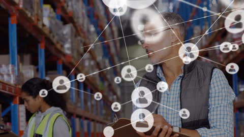Warehouse Operations with Connected Global Networks