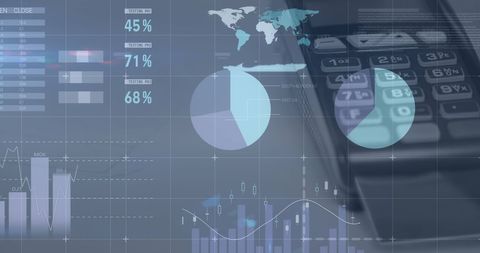 Digital Analytics on Financial Network with Payment Device - Download Free Stock Images Pikwizard.com