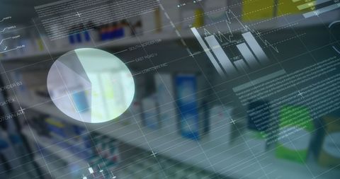 Digital Overlay of Data Processing Concepts in Pharmacy