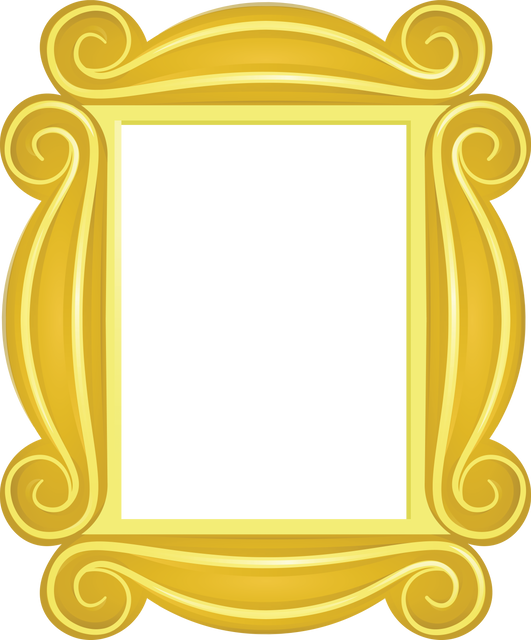 Digital PNG Illustration of Ornate Gold Frame on Transparent Background - Download Free Stock Videos Pikwizard.com