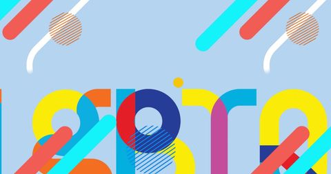 Gender identity awareness with vibrant creative design