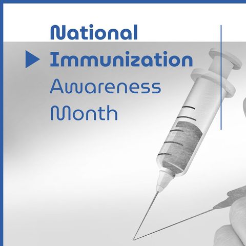 National Immunization Awareness Month Campaign Design - Download Free Stock Templates Pikwizard.com