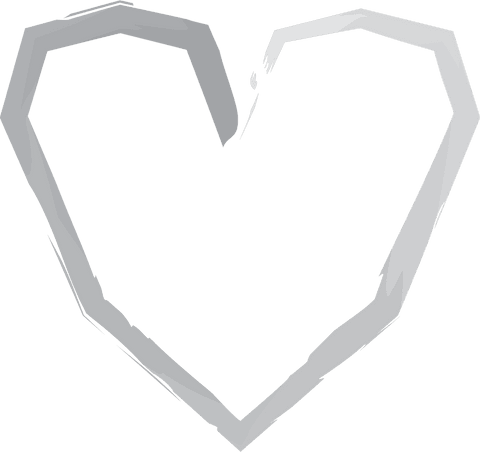 digital abstract gray heart shape on transparent background - Download Free Stock Videos Pikwizard.com