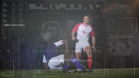 Futuristic Soccer Technology Interfacial Concept