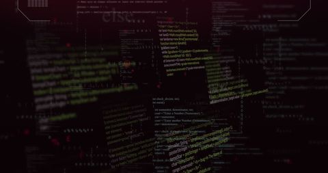 Dynamic Display of Complex Computer Code with Highlighted Syntax - Download Free Stock Images Pikwizard.com