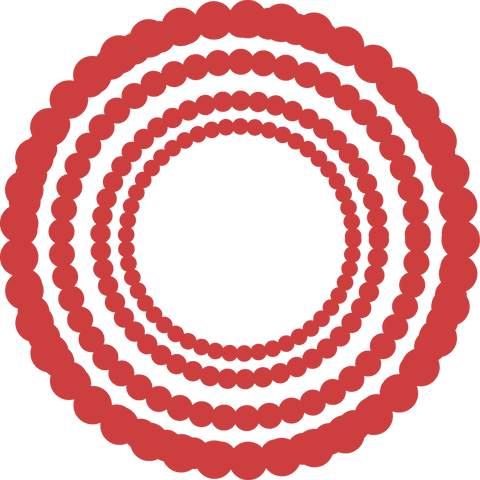 red circular geometry with transparent background illustration - Download Free Stock Videos Pikwizard.com