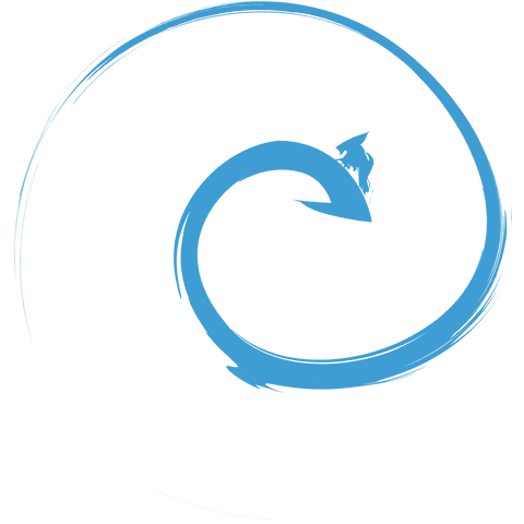 blue arrow swirl on transparent background illustration - Download Free Stock Videos Pikwizard.com