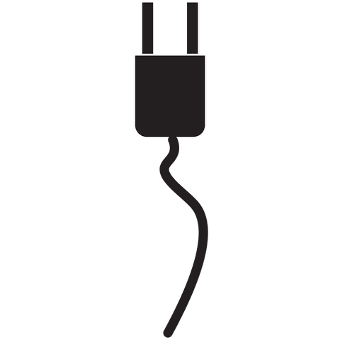vector illustration of electronic power cable on transparent background - Download Free Stock Videos Pikwizard.com