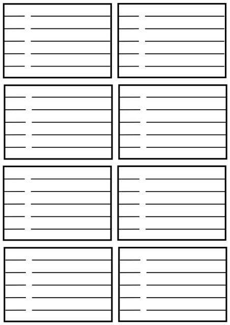 Blank Template Lined Sections for Structured Information - Download Free Stock Templates Pikwizard.com