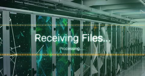 Digital File Processing in High-Tech Server Room - Download Free Stock Images Pikwizard.com