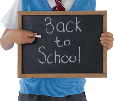 transparent schoolboy holding back to school chalkboard - Download Free Stock Videos Pikwizard.com