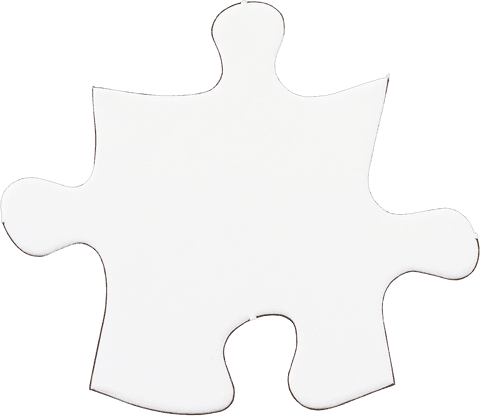 isolated white puzzle piece on transparent background - Download Free Stock Videos Pikwizard.com