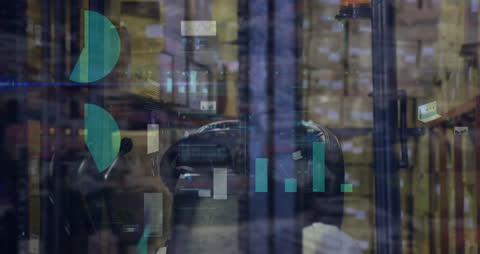 Overlay of Digital Graphs in Contemporary Warehouse Environment