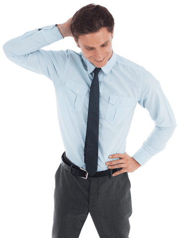 young businessman gesturing on transparent background - Download Free Stock Videos Pikwizard.com