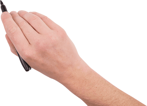 Transparent Hand Writing with Felt Tip Pen on Clear Background - Download Free Stock Videos Pikwizard.com