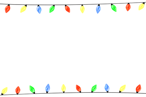 transparent background with colorful christmas lights - Download Free Stock Videos Pikwizard.com