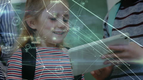 Children Exploring Technology with Digital Interface Overlay