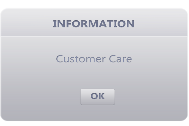 Pop-Up with Customer Care Text on Transparent Background - Download Free Stock Videos Pikwizard.com