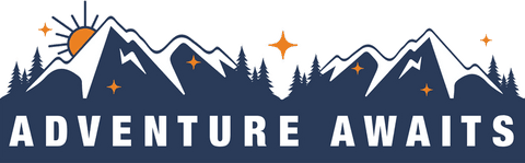 adventure awaits emblem with mountains on transparent background - Download Free Stock Videos Pikwizard.com
