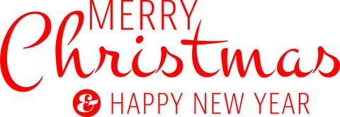 Festive Merry Christmas and Happy New Year Text on Transparent Background - Download Free Stock Videos Pikwizard.com