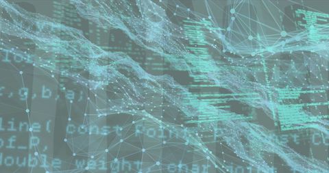 Abstract Data Network with Digital Connections - Download Free Stock Images Pikwizard.com