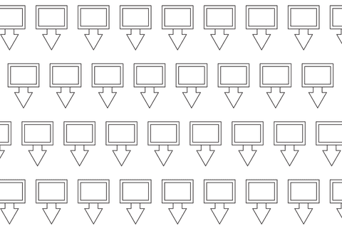 seamless transparent pattern with black minimalist shapes - Download Free Stock Videos Pikwizard.com