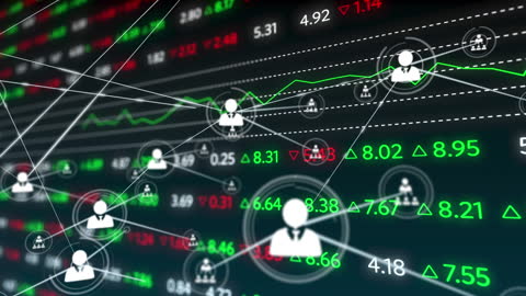 Financial Network Analytics Representing Market Data Trends