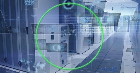 Innovative Technology in Modern Industrial Data Center - Download Free Stock Images Pikwizard.com