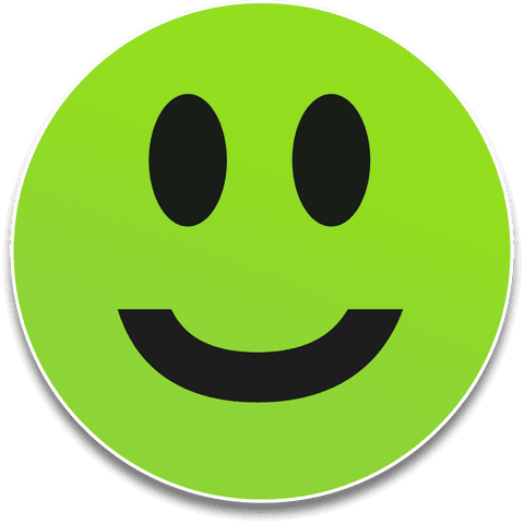bright green smiley face with transparent background - Download Free Stock Videos Pikwizard.com