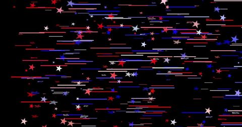 Patriotic Stars and Stripes on Black Background - Download Free Stock Images Pikwizard.com