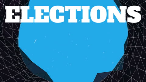 Elections Concept with Tunnel Animation Background