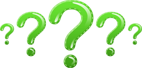 Glossy Green Transparent Question Marks Isolated on White - Download Free Stock Videos Pikwizard.com