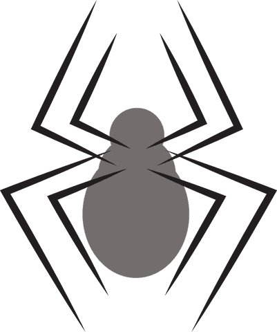 stylized transparent spider silhouette with geometric design - Download Free Stock Videos Pikwizard.com