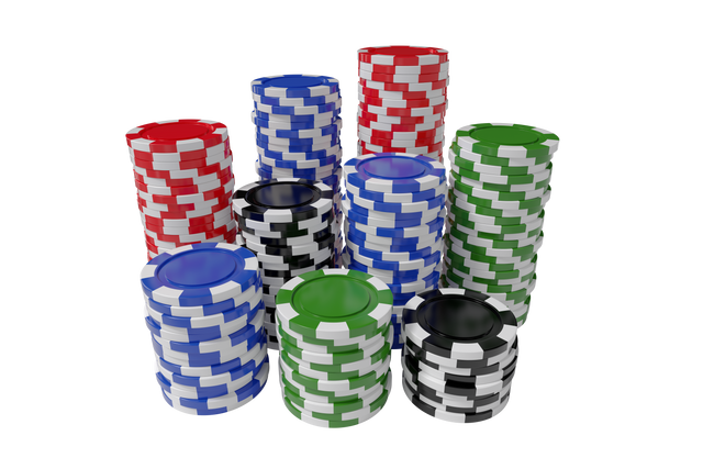 Transparent Overlay of Gambling Chips in 3D Composition - Download Free Stock Videos Pikwizard.com