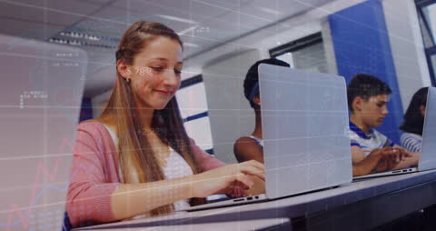 Students Engaging with Technology and Learning Concepts