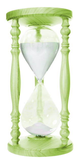 Transparent Wooden Hourglass with White Sand Falling - Download Free Stock Videos Pikwizard.com