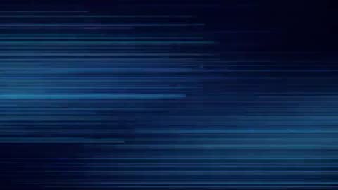Futuristic Neon Blue Data Stream on Dark Background