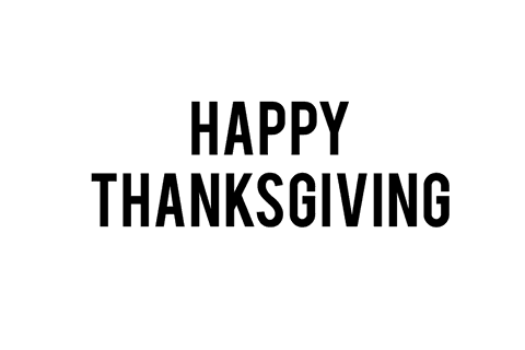 Stylish happy thanksgiving text on transparent background for celebrations