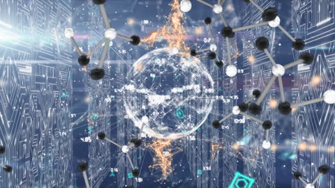 Global Network of Connections Amidst Technological Circuits