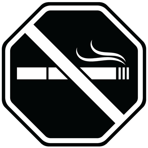 transparent no smoking symbol on octagonal background - Download Free Stock Videos Pikwizard.com