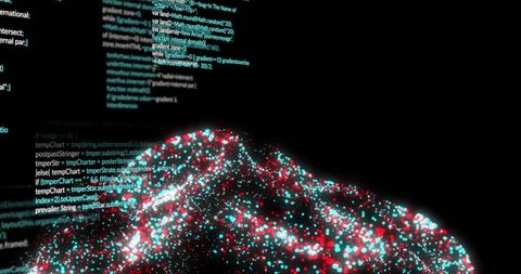 Digital Data Visualization with Global Connections - Download Free Stock Images Pikwizard.com