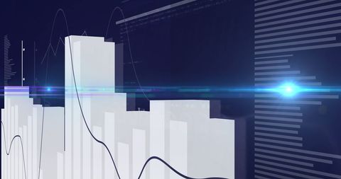 Futuristic Financial Data and Analytics Abstract Background - Download Free Stock Images Pikwizard.com