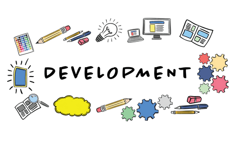 Vector Symbols Representing Development on Transparent Background - Download Free Stock Videos Pikwizard.com