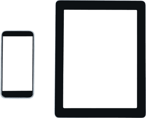 transparent mobile phone and digital tablet interface mockup - Download Free Stock Videos Pikwizard.com