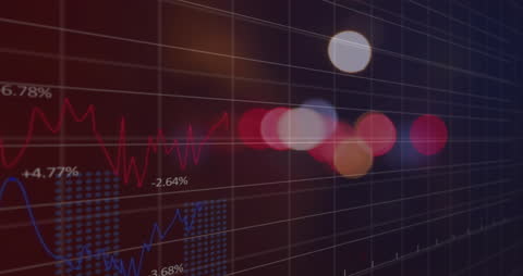 Dynamic Digital Data Analysis with Bokeh Effect Overlay