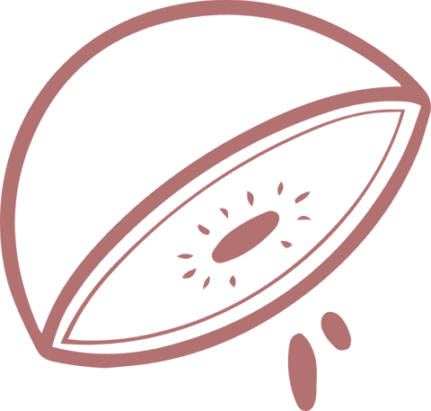 transparent halved passionfruit icon on white background - Download Free Stock Videos Pikwizard.com
