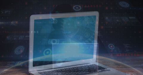 Digital Security Concerns in Cyberspace Encircling Global Interaction - Download Free Stock Images Pikwizard.com